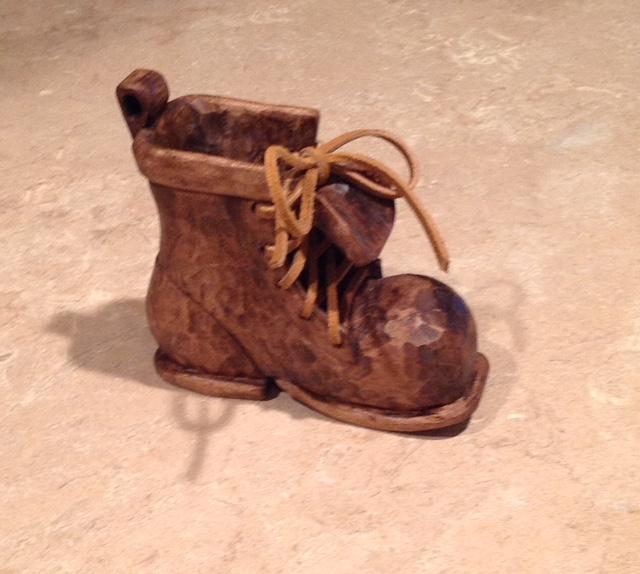 wood shoe