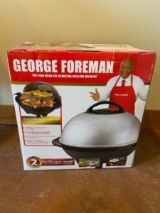 George Foreman Grill, New in Box-image