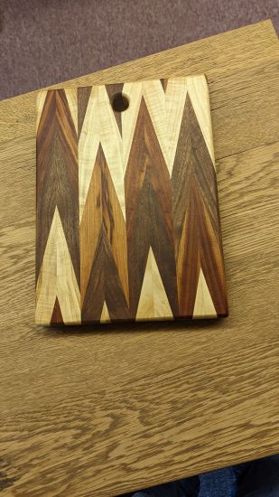 Large wood cutting board-image