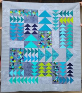 Flying Geese, Reimagined Quilt-image