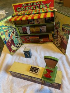 Vintage Tin Grocery Toy-image